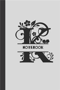 K Notebook letter