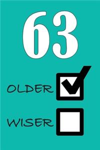 63 Older Wiser