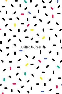 Bullet Journal: Minimal Design Bullet Journal - 120-Page 1/4 Inch Dot Grid Minimal Pattern Notebook - 6 X 9 Perfect Bound Paperback