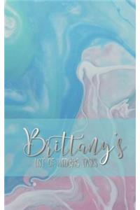 Brittany's List of Wedding Tasks