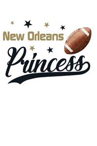 New Orleans: Football Blank Lined Journal Notebook Diary 6x9