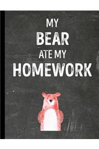 My Bear Ate My Homework