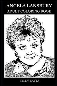 Angela Lansbury Adult Coloring Book