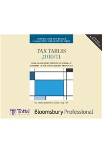 Tax Tables Budget No.2 2010