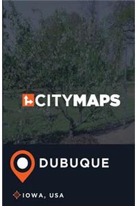City Maps Dubuque Iowa, USA
