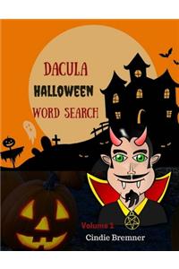 Dacula Halloween Word Search Volume1