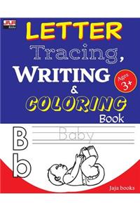 LETTER Tracing, WRITING and COLORING Book