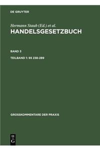 Handelsgesetzbuch / Tlbd 1: Â§Â§ 238-289. Tlbd 2: Â§Â§ 290-342a