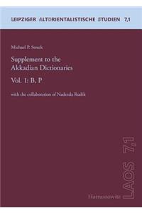 Supplement to the Akkadian Dictionaries