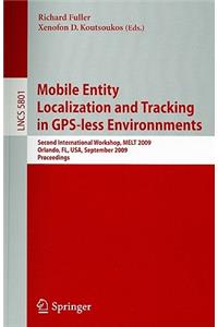 Mobile Entity Localization and Tracking in Gps-Less Environnments