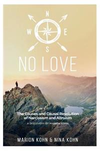 NO LOVE, The Causes and Causal Resolution of Narcissism and Altruism