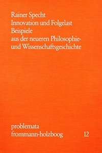 Innovation Und Folgelast / Innovation Und Folgelast