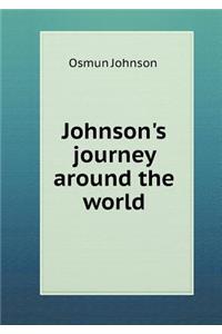 Johnson's journey around the world