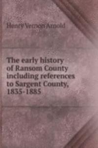 early history of Ransom County