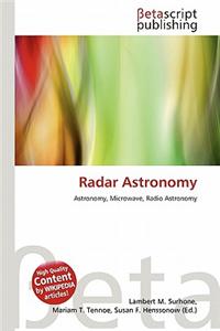 Radar Astronomy