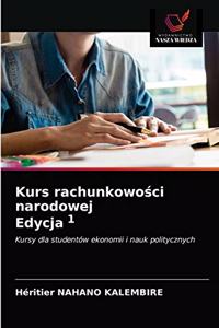 Kurs rachunkowości narodowej Edycja 1