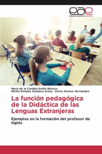 función pedagógica de la Didáctica de las Lenguas Extranjeras