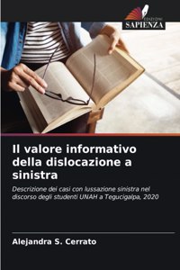 valore informativo della dislocazione a sinistra