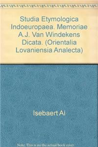 Studia Etymologica Indoeuropaea
