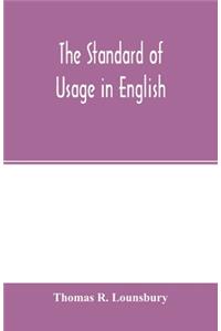 standard of usage in English