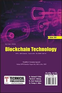 Blockchain Technology for SPPU 19 Course (BE - SEM VII -COMP) - 410243