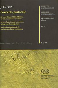 Concerto pastorale for two flutes (treble recorders), strings and thorough bass