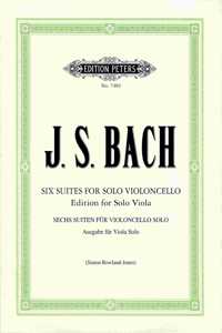 6 CELLO SUITES ARR FOR VIOLA