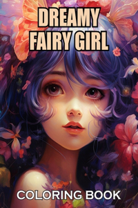 Dreamy Fairy Girl Coloring Book