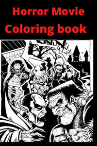 Horror Movie Coloring book