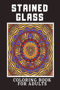Stained Glass Coloring Book For Adults