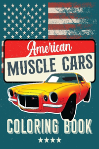 American Muscle Cars Coloring Book