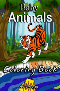 Baby Animals Coloring Book
