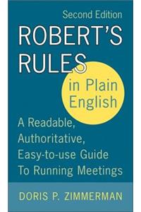 Robert's Rules In Plain English
