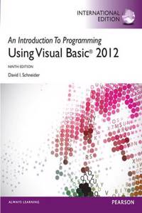 Introduction to Programming with Visual Basic 2012, An + MyLab Programming with Pearson eText