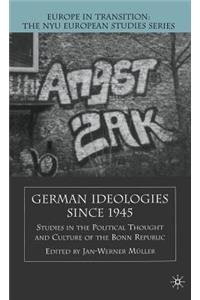 German Ideologies Since 1945