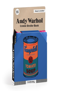 Andy Warhol Crinkle Fabric Stroller Book