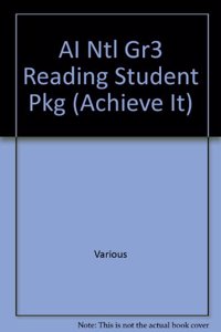 AI Ntl Gr3 Reading Student Pkg
