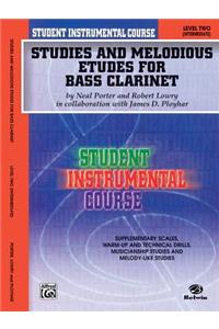 Studies and Melodious Etudes for Bass Clarinet 2