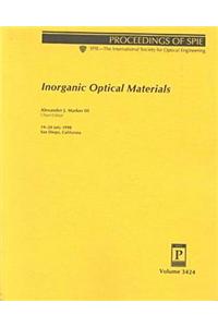 Inorganic Optical Materials