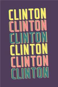 Clinton Notebook