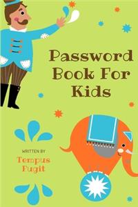 Password Book For Kids