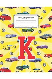 Primary Composition Notebook Grades K-2 Story Journal K