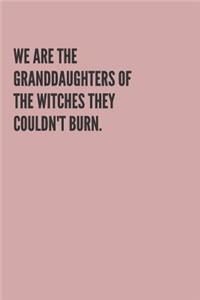 We Are the Granddaughters of the Witches They Couldn't Burn.