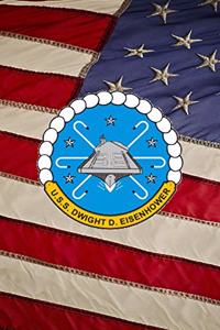 US Navy Aircraft Carrier USS Eisenhower (CVN 69) Crest Badge Journal