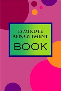 15 Minute Appointment Book