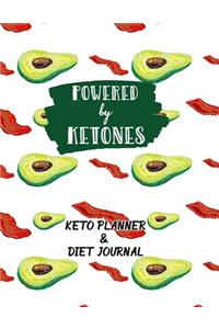 Powered By Ketones Keto Planner & Diet Journal