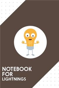 Notebook for Lightnings