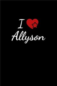 I love Allyson