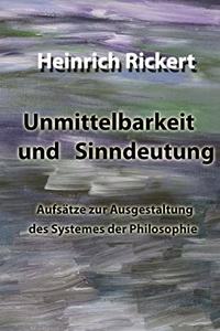 Unmittelbarkeit und Sinndeutung