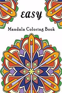 Easy Mandala Coloring Book